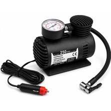 YG-890 12V Mini Hava Kompresörü – Araç, Bisiklet ve Top Şişirme Pompası 250 Psı