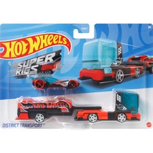 Hot Wheels Oyuncak Taşıyıcı Tır Kırmızı, Eğlenceli Oyuncak, Çocuklar Için Güvenli, Kaliteli Malzeme