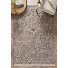 TCH Home Living Mira Vintage Bambu Polyester Eskitme Iskandinav Desenli Soft Dokuma Halı Salon Mutfak Oturma Yatak Odası Koridor Halısı