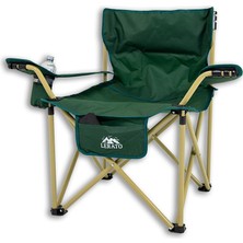 Lerato TG-2025-03 Katlanır Kamp Sandalyesi Xxl Yeşil, Katlanabilir Tasarım, Hafif ve Pratik, Outdoor