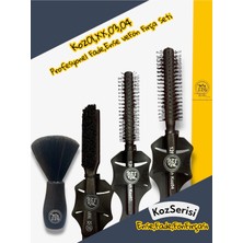 Empressco 126 Hairbrush Seti KOZ01 Ense Fırçası , Kozxx Fade Fırça, KOZ03 KOZ04 Fön Tarak Seti - Fiyatı, Yorumları