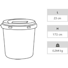 Solmazlar Online Enfekte Tıbbi Atık Kovası - 5 Lt