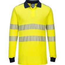 Portwest FR702 - Pw3 Fr Modaflame Hi-Vis Polo Yaka Tişört Yanmaz Alev Almaz