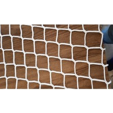 Allmart File (1*10 Metre) Balkon Çocuk ve Evcil Hayvan Güvenlik Filesi - 10X10 Göz Aralığı Beyaz 6mm Ip Kalınlığı Uv Dayanımlı Koruma ve Güvenlik Filesi
