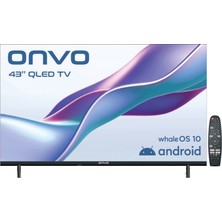 Onvo 43VQ80F2FA 43" Frameless Fhd Whale Os 10 QLED Tv