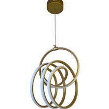 Grahie Milano Kristal Avize Altın
