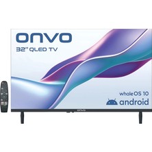 Onvo 32VQ80F2HA 32” Frameless Hd Whale Os 10 QLED Tv