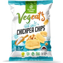 Vegeat's Fırınlanmış Deniz Tuzlu Nohut Cipsi 50 G (3'li Paket)