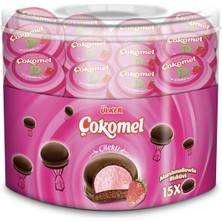 Ülker Çokomel Marshmallow Çilekli 180 G (3'li Paket)