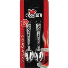 Cookc Lüx Çay Kaşığı 6'lı (3'li Paket)