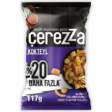 Çerezza Kokteyl Karışık Mısır Çerezi Süper Boy 117 G (3'li Paket)