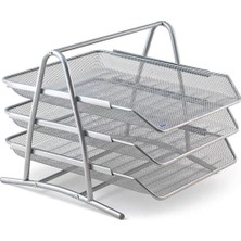 Empressco Perforce Metal 3 Lü Evrak Rafı Seti (Gri) - Fiyatı, Yorumları