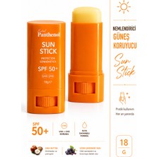 Extal Panthenol Nemlendirici Yüksek Koruma Etkili Stick Güneş Kremi Spf 50+ Shea Nar Çekirdeği Özlü 18 G