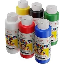 Renas Store Ana Renkler Parmak Boyası 6'lı Set 6X120ML