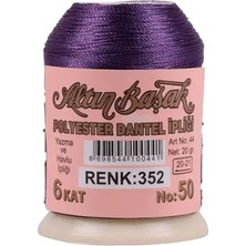 MiraLive Altınbaşak Oya ve Dantel Ipi 20 gr -  - No: 352