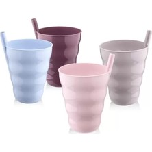 MiraLive Poşetli Pipetli 3'lü Bardak Ur 3181
