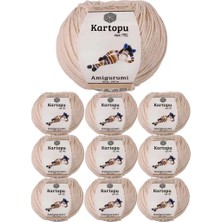 MiraLive 10 Adet Amigurumi El Örgü Ipi 50GR 354