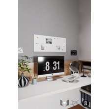 Empressco Beyaz Mıknatıs Hediyeli Metal 70X30 cm – Not Tutucu, Fotoğraf Askısı ve Dekoratif Pano - Fiyatı, Yorumları
