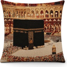 Melih Aksu Goblen Kırlent Yastık Kılıfı 43X43 cm Dekoratif Yastık Kılıfı (Iç Dolgusuz)