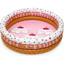 Bestway Şişme Pastalı 3h Havuz 160X38CM, Eğlenceli Yaz Aktiviteleri Için Mükemmel