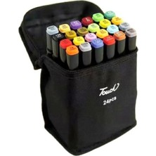 Empressco Touch Marker CY-818 Çift Taraflı 24 Lü Bez Çanta - Fiyatı, Yorumları