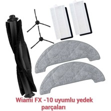 Wiami Fx-10 Uyumlu Yedek Parça Seti Fırça Filtre Mop Paspas