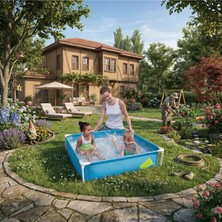 Bestway Renkli Çocuk Havuzu 122X122X30 Cm, Eğlence ve Serinlik Için Mükemmel!