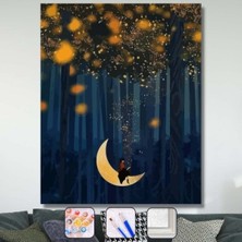 Empressco Sayılarla Boyama Seti Çerçeveli Kasnaklı Ormandaki Sihir 40 x 50 cm - Fiyatı, Yorumları