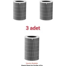 Xiaomi Air Purifier 4 Hava Temizleyici 3 Adet Hepa Filtre