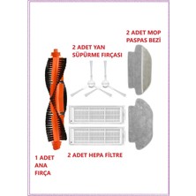 Xiaomi Mi Robot Vacuum Mop P STYTJ02YM Uyumlu Yedek Parçalar