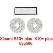 Xiaomi S10+ Plus ve X10+ Plus Uyumlu Mop Paspas Filtre