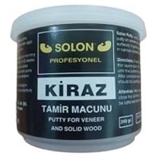 Vintessy Solon Çok Amaçlı Ahşap Parke Masa Sehpa Çizik Çok Amaçlı Tamir Dolgu Macunu Kiraz 240 gr