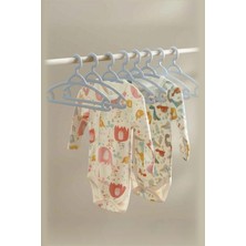 Solmazlar Online 6’lı Bebek Askısı & Bebek Gardırop Askısı Gri Set