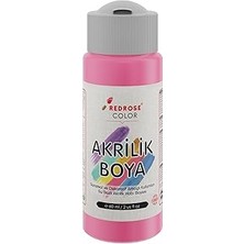 Vintessy Red Rose Pembe Akrilik Boya 60 ml