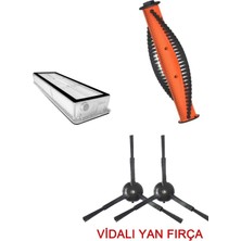 Xiaomi Robot Vacuum S10T STFCR01SZ Uyumlu Filtre Fırça Seti