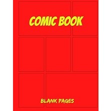 Vintessy Comic Book Blank Pages: Create Your Own Comic Strip, Blank Comic Panels