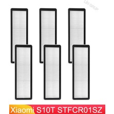 Xiaomi S10T STFCR01SZ Modeli Uyumlu 6 Adet Hepa Filtre