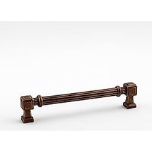 Vintessy Çizgili Antik Bakır 192 mm 19.2 cm Metal Kulp Mobilya Çekmece Mutfak Dolabı Dolap Kulpları Kulb