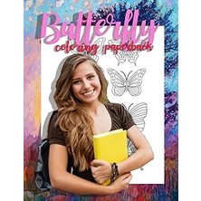Vintessy Butterfly Coloring Paperback: Size 8.5X11INCH 120 Pages