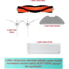 Xiaomi Mi Robot MJST1SHW Mop 2 Süpürge Uyumlu Fırça Yedek Parça Set