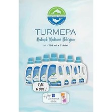 Vintessy Turmepa 7 Al 6 Öde Jel Bulaşık Makinesi Deterjanı 750 Ml, Pamuk Hediyeli