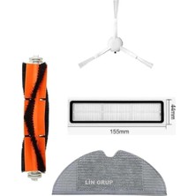 Xiaomi Trouver Robot Lds Sensörlü Vacuum Mop Fırça Filtre Yedek Parçaları