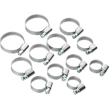 Vintessy Aee® 10’lu Metal Hortum Kelepçesi Seti – 8-18 mm / 11-20 mm / 13-23 mm / 18-25 mm / 14-27 mm |