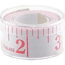 Vintessy Promosyonca Vücut Ölçüm Metresi, 150 Cm, Diyetisyen ve Terzi Mezurası, 2 Adet (Beyaz2)