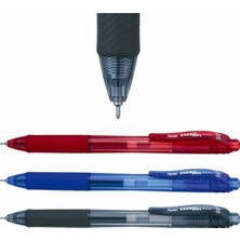 Pentel Energel 0.5 mm Basmalı Jel Kalem Mavi / BLN105C