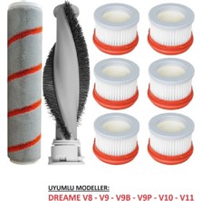 Dreame V8 V9 V9B V9P Xr V10 V11 Rulo Fırça Hepa Filtre Seti