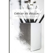 Vintessy Cahier De Dessin: Carnet De Dessin Pour Artiste - Grands Papiers Blancs Pour Dessin (Carnet Vide De