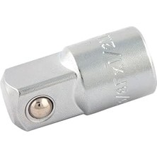 Vintessy Izeltaş 1510060007 3/8"f x 1/2"m Lokma Adaptörü, Krom, 3/8"