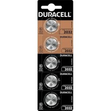 MiraLive Duracell CR2032 3V Lityum Pil 5'li Paket