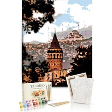 Empressco Sayılarla Boyama Seti 40 x 50 cm Tuval Şasesine Gerili Istanbul Güzelleri - Fiyatı, Yorumları